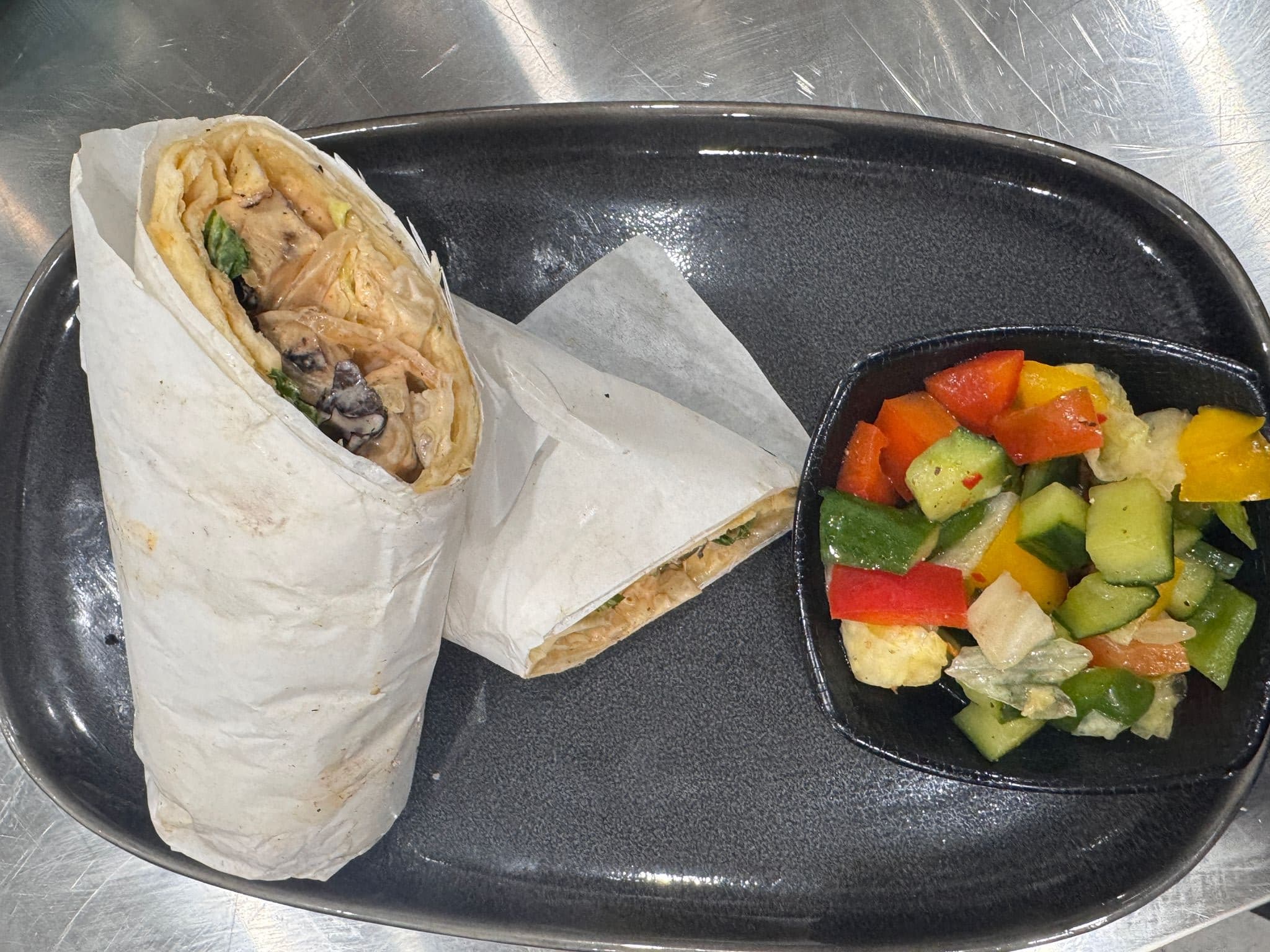 Desi Paratha Roll — Chicken Tikka
